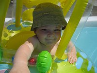  Ahh, nice cool water and shade under the hot sun...