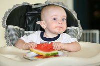  Hey mom, don't be puttin that watermelon away just yet!