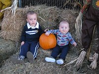  This pumpkin is almost bigger then us!