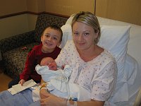  Me, mommy and my new little bro...